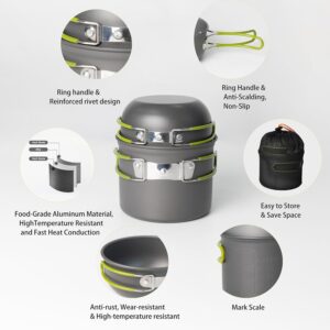 Lightweight Camping Cookware Set - Image 3