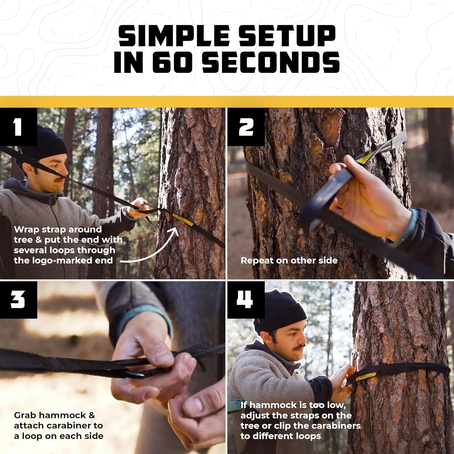 Portable Camping Hammock - Image 5