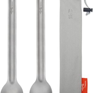 Titanium Long Handle Spork - Image 14