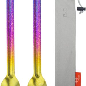 Titanium Long Handle Spork - Image 18