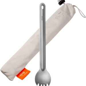 Titanium Long Handle Spork