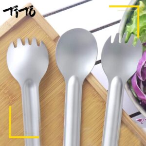 Titanium Long Handle Spork - Image 8