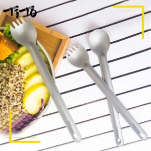 Titanium Long Handle Spork - Image 9