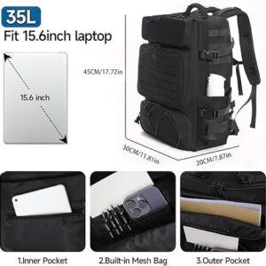 Water-Resistant Tactical Backpack - Image 2