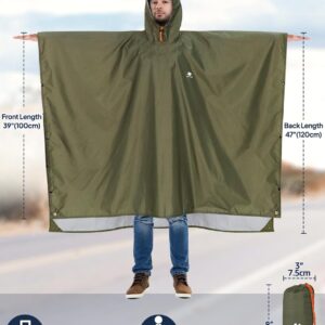 Waterproof Rain Poncho - Image 2