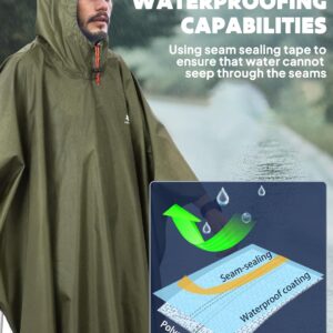 Waterproof Rain Poncho - Image 5